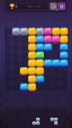 Jewel Block Puzzle - match 3 - Screenshot 2