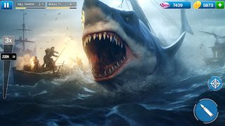 Shark Sniper Gun Hunting Games - Screenshot 3
