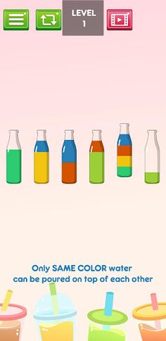 Puzzle Game : Water Color Sort - Screenshot 1