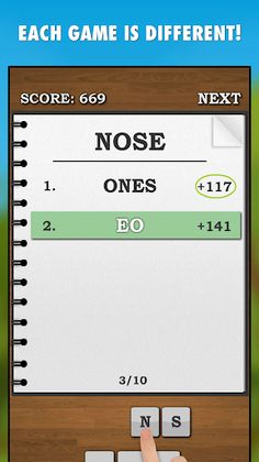 Anagrams Game - Screenshot 3