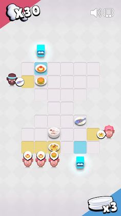 Dinner Plate Sliding Puzzle - Screenshot 4