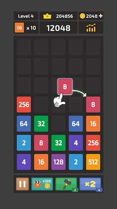 Merge Number Block: 2048 Mania - Screenshot 1