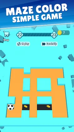 Maze Color Smash - Screenshot 1