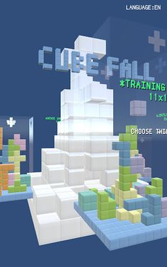Cube Fall - Screenshot 1