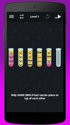 Emoji Sorting Puzzle - Screenshot 4