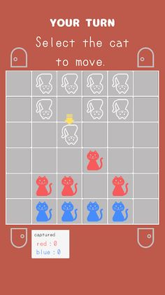 Cat and Cat - Strategy Game - - Screenshot 2