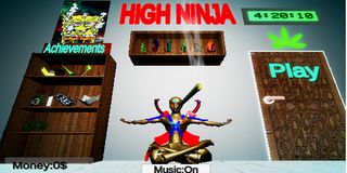 High Ninja : Funny Weed Game - Screenshot 1
