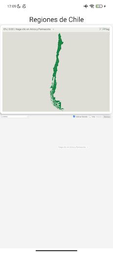 Regiones de Chile Juego Mapa - Screenshot 1