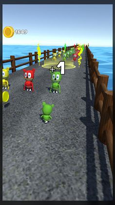 Colorful Bear Runner - Screenshot 1