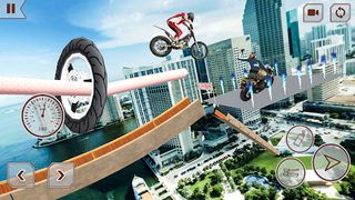Mega Ramp Bike Stunts Racing - Screenshot 3