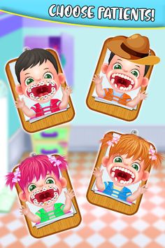 Kids Braces Dentist teeth game - Screenshot 2