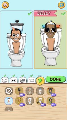 Mix Skibidi Toilets Makeover - Screenshot 2