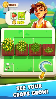 Merge Farming Game - Screenshot 1