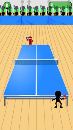 Retro Ping Pong Fun - Screenshot 2
