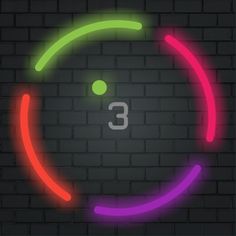 Color Pong Game - Screenshot 2