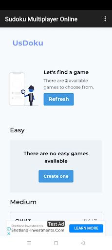 Sudoku Multiplayer Online - Screenshot 4