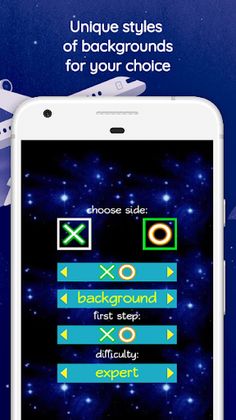 Tic Tac Toe Glowing - Screenshot 2