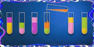 لعبة المياة الملونة - Screenshot 1