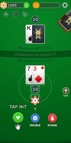 PFC Blackjack 21 - Screenshot 4