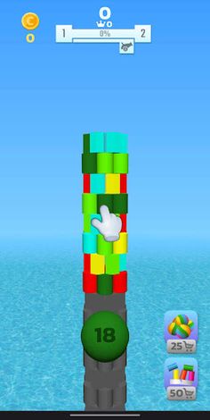 TOWER CRASH BALL 3D - Screenshot 1