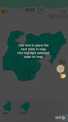 Nigeria Map Jigsaw - Screenshot 2