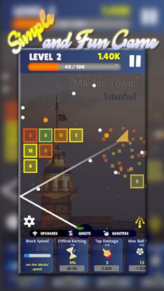 Breaker Brick : Fun Blast - Screenshot 1