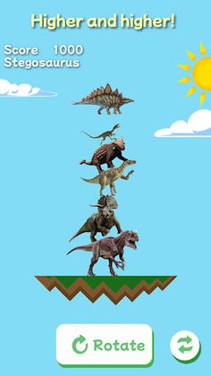 Dinosaur Tower - Screenshot 2