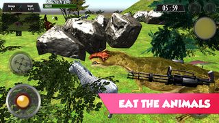 Dinosaur With Guns Game - Screenshot 1