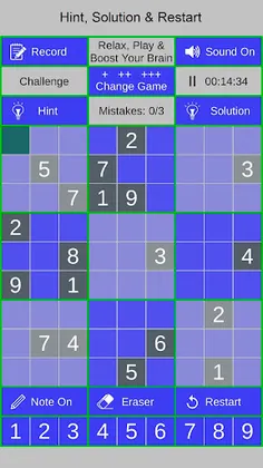 Sudoku - Number Puzzle - Screenshot 2