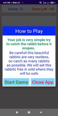 Rabbit Catcher - Screenshot 2