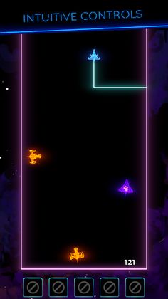 Xonix Neon: synthwave arcade - Screenshot 3