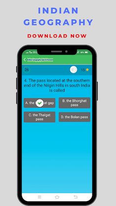 Indian Geography Quiz - Screenshot 2