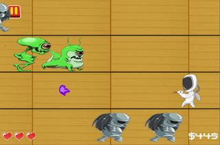 Aliens Vs. Astronauts - Screenshot 1