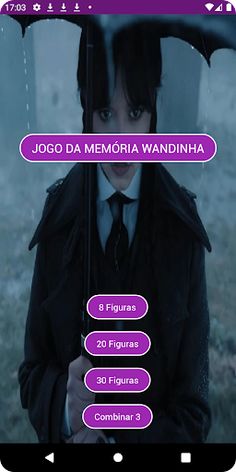 Wednesday Matching Game - Screenshot 1