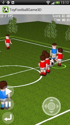 Toy Football Game 3D - Screenshot 1