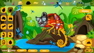 Fancy Chameleon Dress Up Game - Screenshot 2