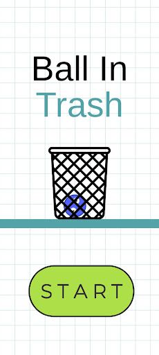 Ball In Trash - Puzzle Game - Screenshot 1