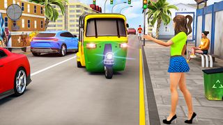 City Rikshaw Drive- 3D Tuk tuk - Screenshot 1