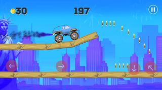 4x4 Monster Truck Desert Race - Screenshot 2