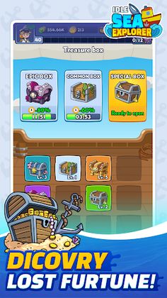 Idle Sea Explorer - Screenshot 2