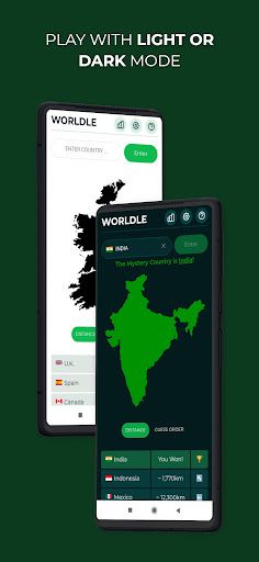 Worldle - Guess the Country - Screenshot 3