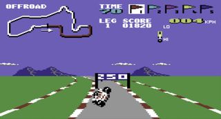 C64 Buggy Boy - Screenshot 3