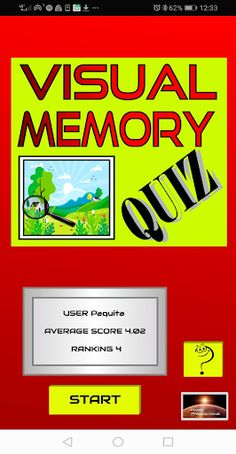 Visual Memory Quiz - Screenshot 1