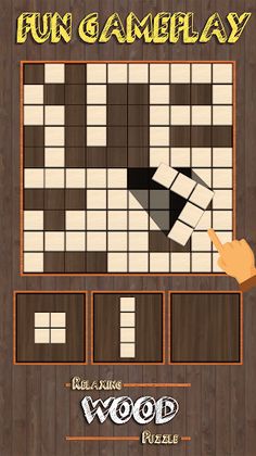 Relaxing Wood Puzzle - Screenshot 1