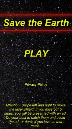 Save the Earth - Screenshot 1