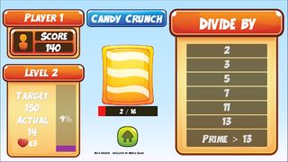 Candy Crunch Prime Numbers - Screenshot 3