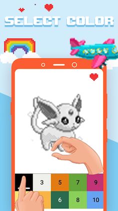 Pixel Art - Coloring By Number - Screenshot 3