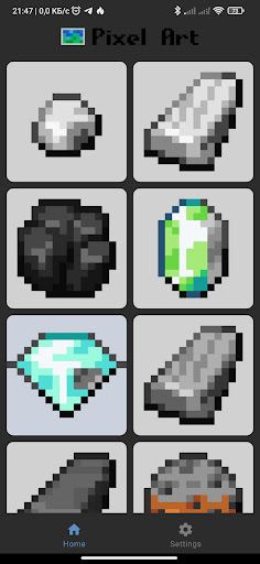 Pixel Art - Cubic Items - Screenshot 1