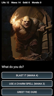 Dungeons and Decisions RPG - Screenshot 1