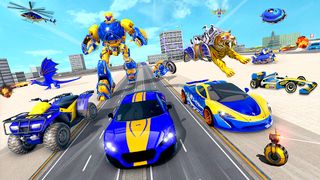 Wild Tiger Robot: Car Games - Screenshot 2